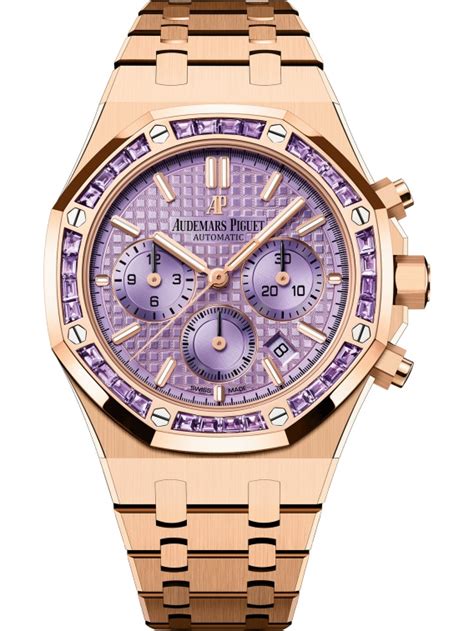 audemars piguet amethyst|Audemars Piguet purple dial.